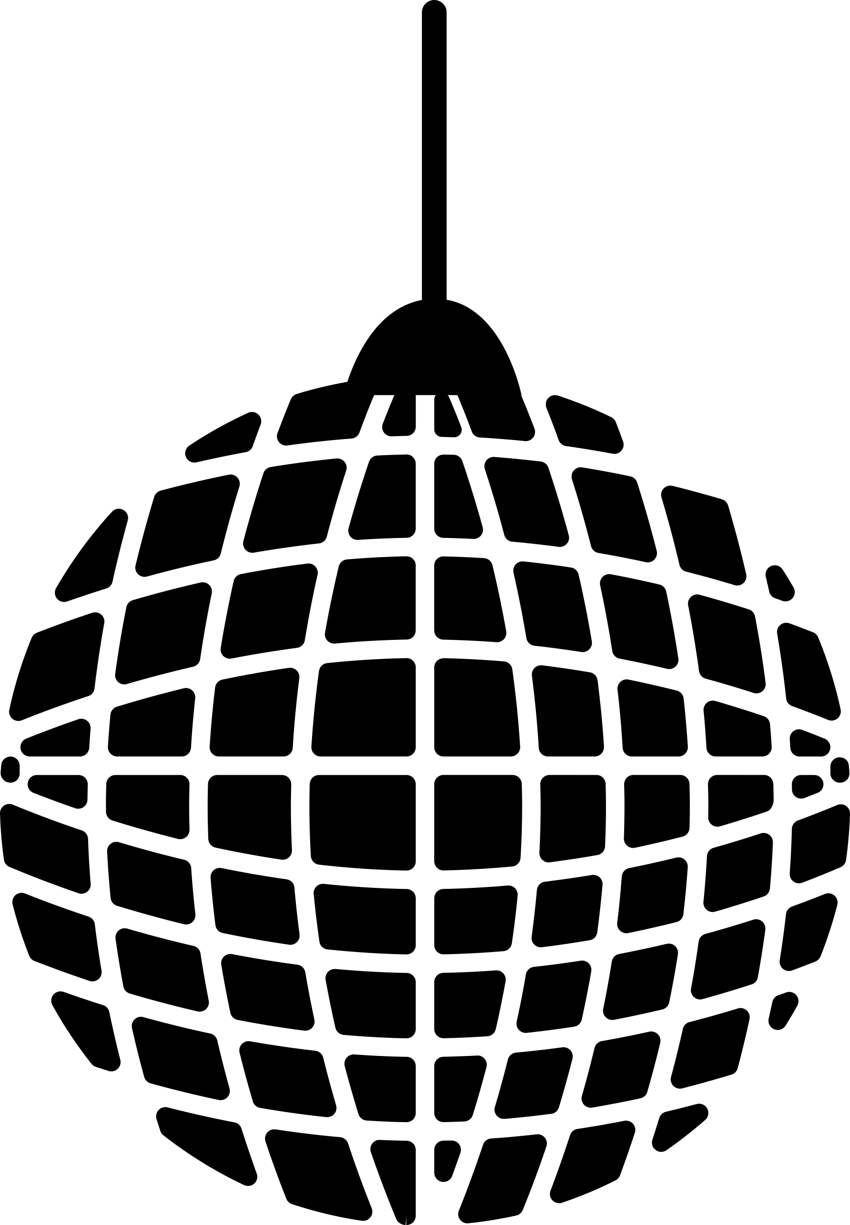 Grid Disco Ball Craft Design Svg File Free Vectors